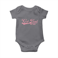 Girl Dad Est 2026 Baby Onesie Dad Of Girl 2026 Pink Baby Announcement - Wonder Print Shop