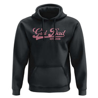 Girl Dad Est 2026 Hoodie Dad Of Girl 2026 Pink Baby Announcement - Wonder Print Shop
