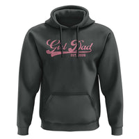 Girl Dad Est 2026 Hoodie Dad Of Girl 2026 Pink Baby Announcement - Wonder Print Shop