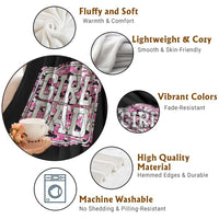Girl Dad Throw Blanket Pink Camo Hunting Daddy Father's Day - Wonder Print Shop