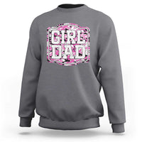 Girl Dad Sweatshirt Pink Camo Hunting Daddy Father's Day - Wonder Print Shop