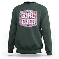 Girl Dad Sweatshirt Pink Camo Hunting Daddy Father's Day - Wonder Print Shop
