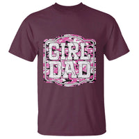 Girl Dad T Shirt Pink Camo Hunting Daddy Father's Day - Wonder Print Shop