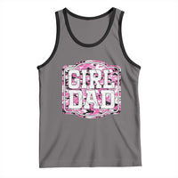 Girl Dad Tank Top Pink Camo Hunting Daddy Father's Day - Wonder Print Shop