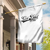 Girl Dad Est 2026 Garden Flag Dad Of Girl 2026 Baby Announcement - Wonder Print Shop