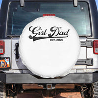 Girl Dad Est 2026 Spare Tire Cover Dad Of Girl 2026 Baby Announcement - Wonder Print Shop