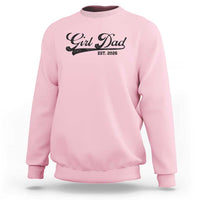 Girl Dad Est 2026 Sweatshirt Dad Of Girl 2026 Baby Announcement - Wonder Print Shop