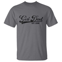 Girl Dad Est 2026 T Shirt Dad Of Girl 2026 Baby Announcement - Wonder Print Shop