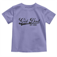Girl Dad Est 2026 Toddler T Shirt Dad Of Girl 2026 Baby Announcement - Wonder Print Shop