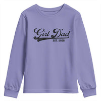 Girl Dad Est 2026 Youth Sweatshirt Dad Of Girl 2026 Baby Announcement - Wonder Print Shop