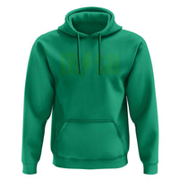 Funny Irish Rocker St Patrickss Day Lightning Bolt Rock and Roll Hoodie
