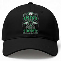 Vintage Irish Pride And Honor St Patricks Day Baseball Cap