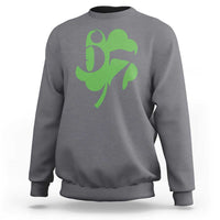 Funny St Patricks Day 67 Six Seven Meme Shamrock Sweatshirt