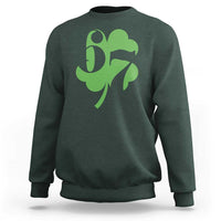 Funny St Patricks Day 67 Six Seven Meme Shamrock Sweatshirt