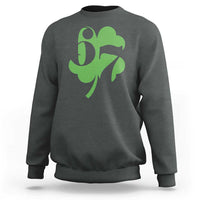 Funny St Patricks Day 67 Six Seven Meme Shamrock Sweatshirt