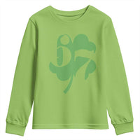 Funny St Patricks Day 67 Six Seven Meme Shamrock Youth Sweatshirt