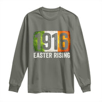 Ireland Easter Rising 1916 Long Sleeve Shirt Irish Rebellion Vintage Flag