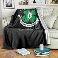 Easter Rising Throw Blanket Ireland Unfree Will Never Be At Peace 1916 Irish Rebellions