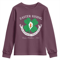 Easter Rising Youth Sweatshirt Ireland Unfree Will Never Be At Peace 1916 Irish Rebellions