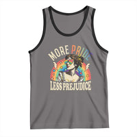 More Pride Less Prejudice Tank Top Pride Month LGBTQ Rainbow