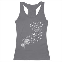 Military Child Month Racerback Tank Top Brave Enough To Bloom Wherever We Land Dandelion Flowers