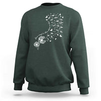 Military Child Month Sweatshirt Brave Enough To Bloom Wherever We Land Dandelion Flowers