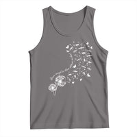 Military Child Month Tank Top Brave Enough To Bloom Wherever We Land Dandelion Flowers