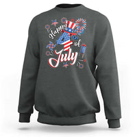 Funny Patriotic Independence Day Sweatshirt Happy 4th Of July American Firework - Wonder Print Shop