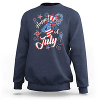 Funny Patriotic Independence Day Sweatshirt Happy 4th Of July American Firework - Wonder Print Shop