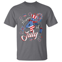 Funny Patriotic Independence Day T Shirt Happy 4th Of July American Firework - Wonder Print Shop