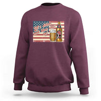 Funny 4th Of July Drinking Sweatshirt Let's Drink And Blow Shit Up Independence Day - Wonder Print Shop