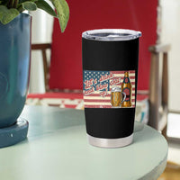 Funny 4th Of July Drinking Tumbler Cup Let's Drink And Blow Shit Up Independence Day - Wonder Print Shop