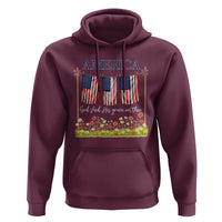 Funny America God Shed His Grace On Thee Hoodie 4th Of July Christian American Flag - Wonder Print Shop