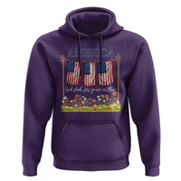 Funny America God Shed His Grace On Thee Hoodie 4th Of July Christian American Flag - Wonder Print Shop