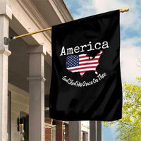 Funny America God Shed His Grace On Thee 4th of July Garden Flag - Wonder Print Shop
