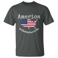 Funny America God Shed His Grace On Thee 4th of July T Shirt - Wonder Print Shop