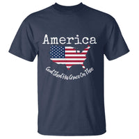 Funny America God Shed His Grace On Thee 4th of July T Shirt - Wonder Print Shop