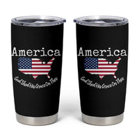 Funny America God Shed His Grace On Thee 4th of July Tumbler Cup - Wonder Print Shop