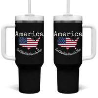 Funny America God Shed His Grace On Thee 4th of July Tumbler With Handle - Wonder Print Shop