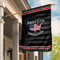 Funny America God Shed His Grace On Thee 4th of July Garden Flag