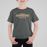 Funny Jesus Saves USA John 3 16 T Shirt For Kid Christian 4th Of July Bible Verse - Wonder Print Shop