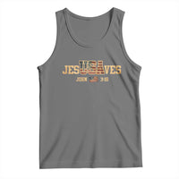 Funny Jesus Saves USA John 3 16 Tank Top Christian 4th Of July Bible Verse - Wonder Print Shop