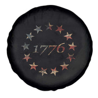 13 Star Flag Betsy Ross Distressed American Flag 1776 USA Spare Tire Cover 4th Of July - Wonder Print Shop