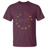 13 Star Flag Betsy Ross Distressed American Flag 1776 USA T Shirt 4th Of July - Wonder Print Shop