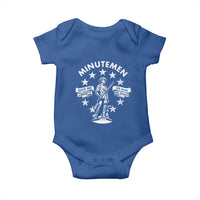Minutemen Give Me Liberty Or Give Me Death Baby Onesie US History - Wonder Print Shop