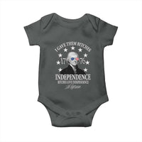 Funny I Gave Them Bitches 1776 Independence Bitches Love Independence Baby Onesie Thomas Jefferson - Wonder Print Shop