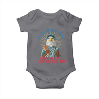 Funny You Look Like The 4th Of July Makes Me Want A Hot Dog Real Bad Baby Onesie Eagle Statue Of Liberty - Wonder Print Shop