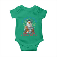 Funny You Look Like The 4th Of July Makes Me Want A Hot Dog Real Bad Baby Onesie Eagle Statue Of Liberty - Wonder Print Shop