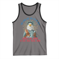 Funny You Look Like The 4th Of July Makes Me Want A Hot Dog Real Bad Tank Top Eagle Statue Of Liberty - Wonder Print Shop
