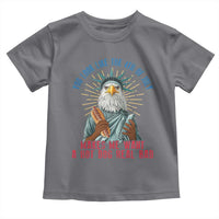 Funny You Look Like The 4th Of July Makes Me Want A Hot Dog Real Bad Toddler T Shirt Eagle Statue Of Liberty - Wonder Print Shop